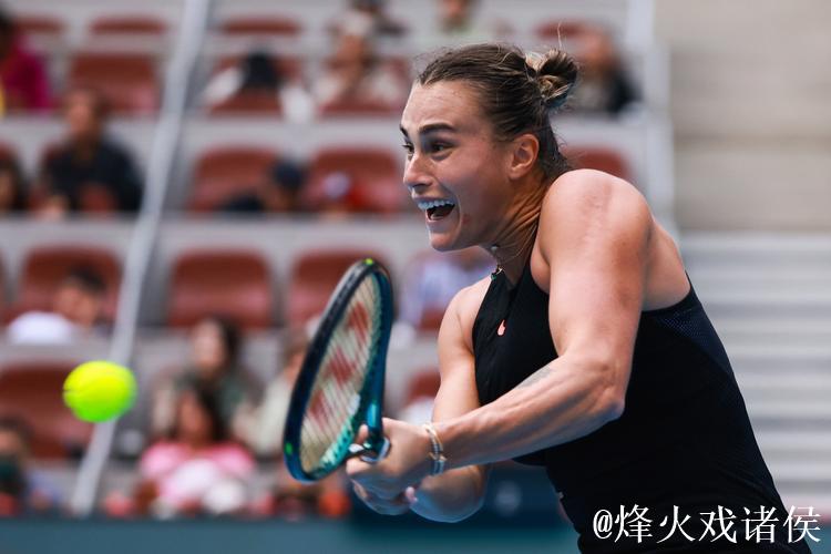 中网穆霍娃三连胜萨巴伦卡 奥运冠军进女双四强